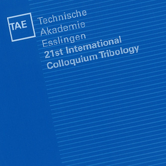 21st International Colloquium Tribology