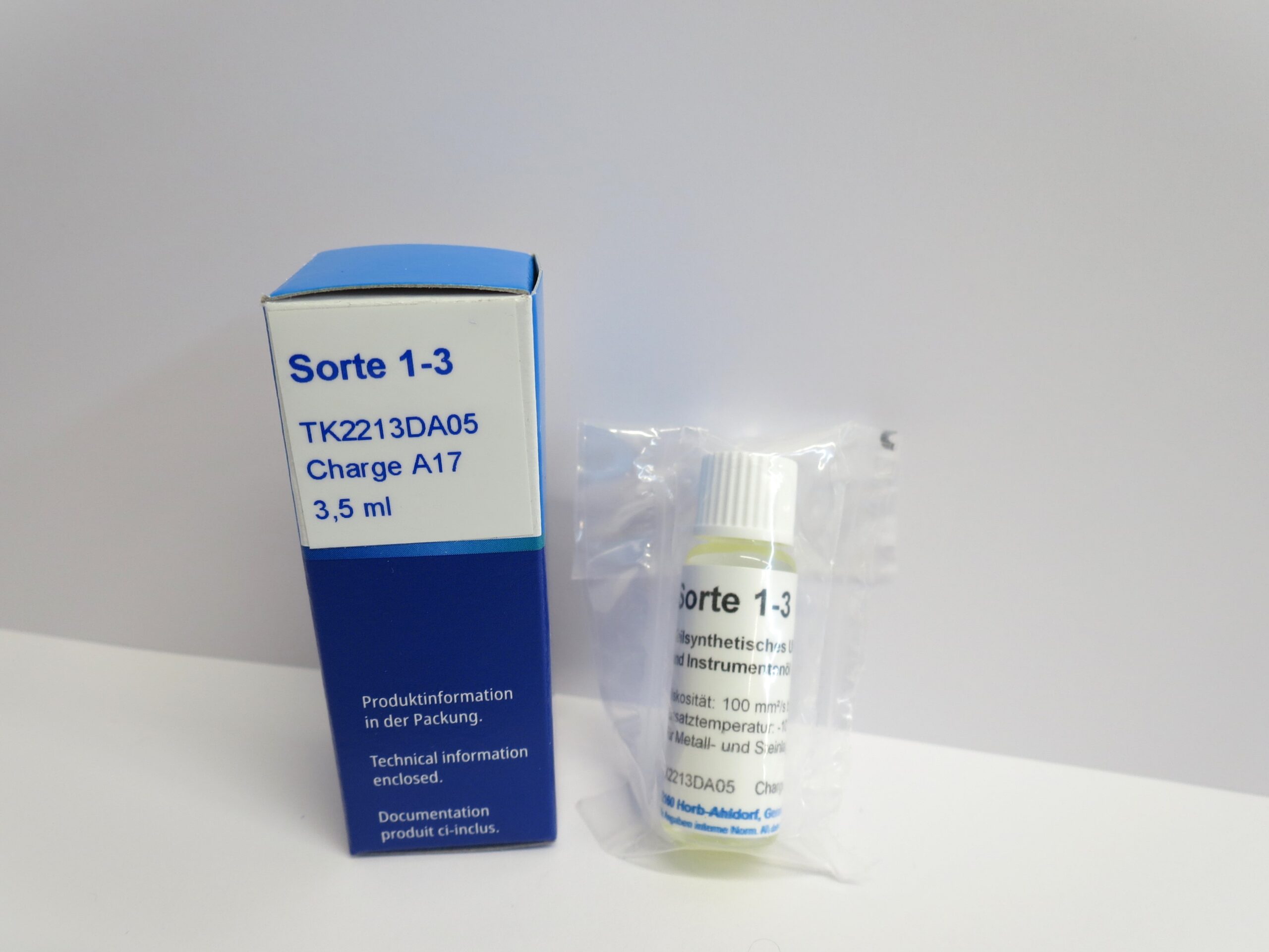 Produktbild: TK2213 Uhren- und Instrumentenöl Sorte 1-3