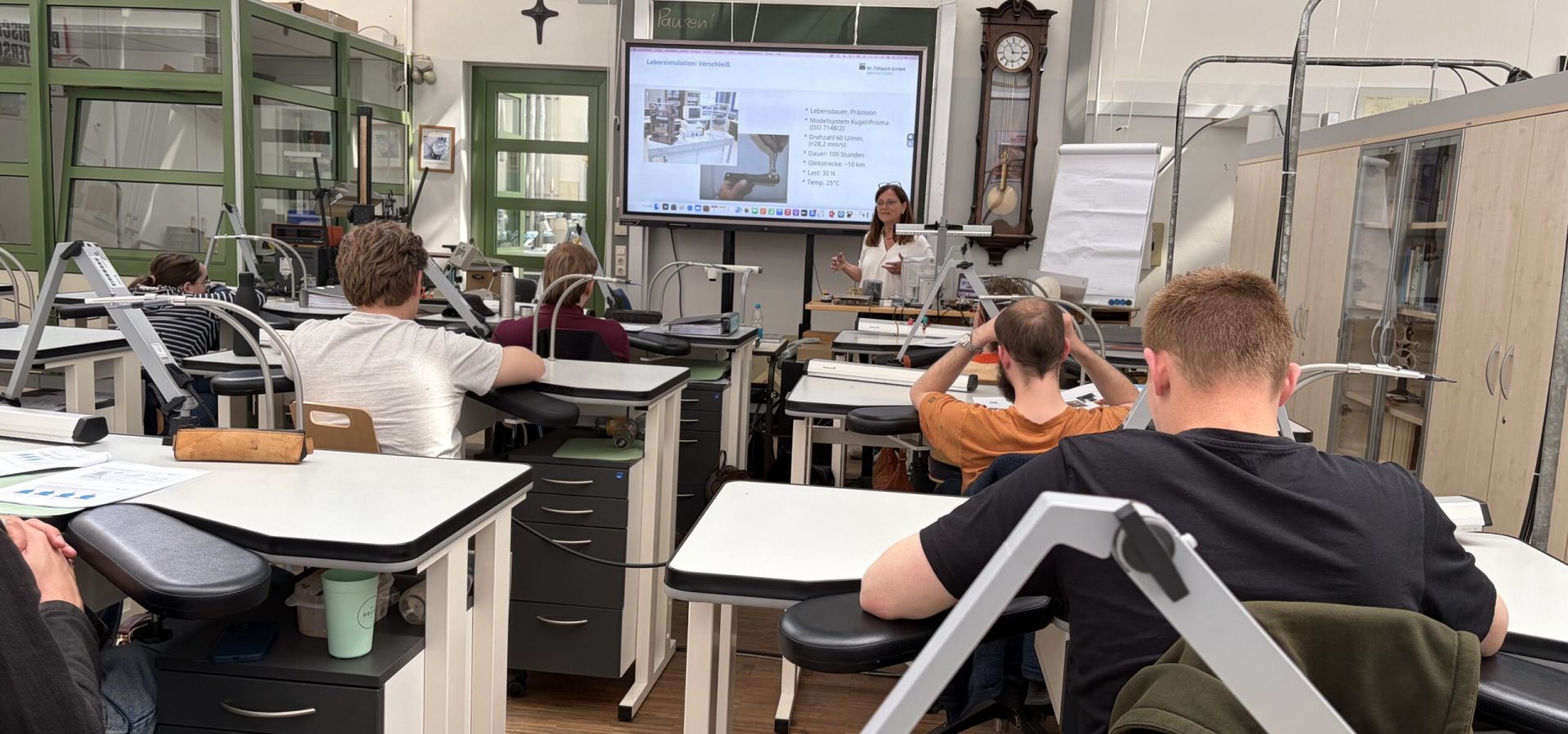 Seminar an der Bayerischen Uhrmachermeisterschule in Würzburg