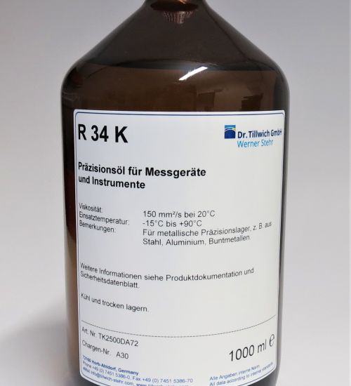 Product TK2500DA72 - R 34 K Precision oil