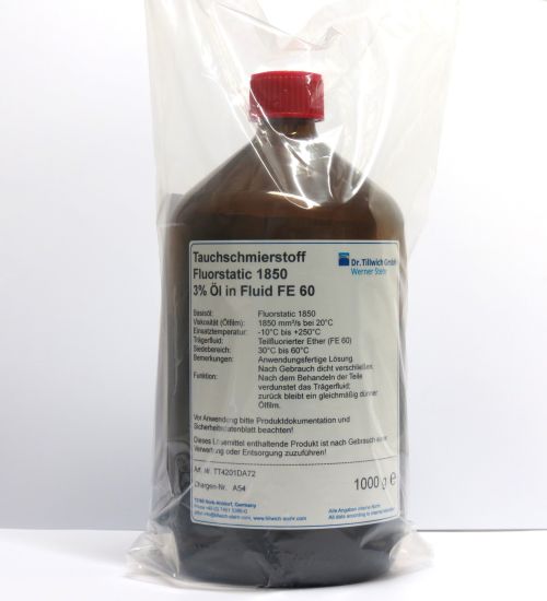 Product TT4201DA72 - Immersion lubricant Fluorstatic 1850 3% oil in fluid FE 60