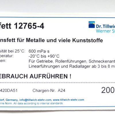 TF1420 Fließfett 12765-4